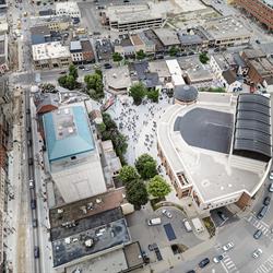 Bird’s-eye view of Garden Square